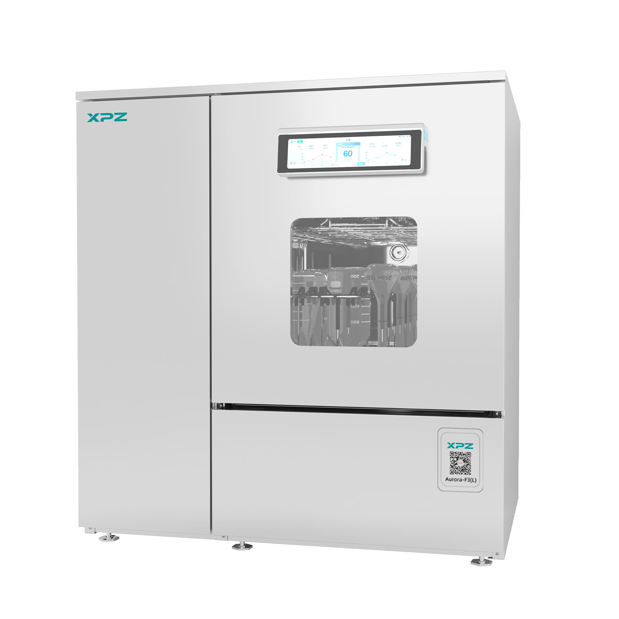 Aurora-F3L極智版實驗室洗瓶機(jī)